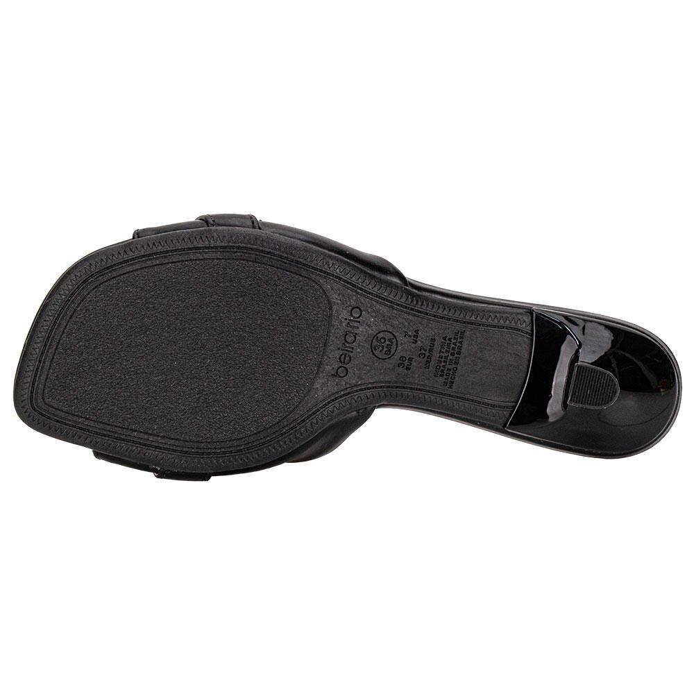 TAMANCO FEMININO SALTO FINO BEIRA RIO 8563103 Preto 4