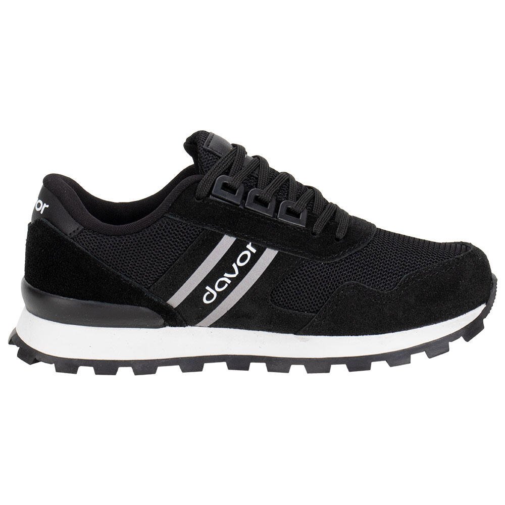 TÊNIS FEMININO CASUAL DAVOR DVR-12 Preto 5