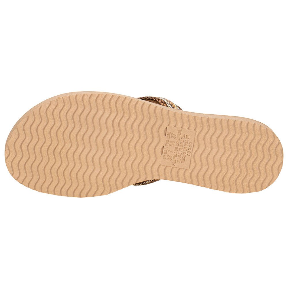 TAMANCO FEMININO FLAT DAKOTA Y8902 Bronze 4