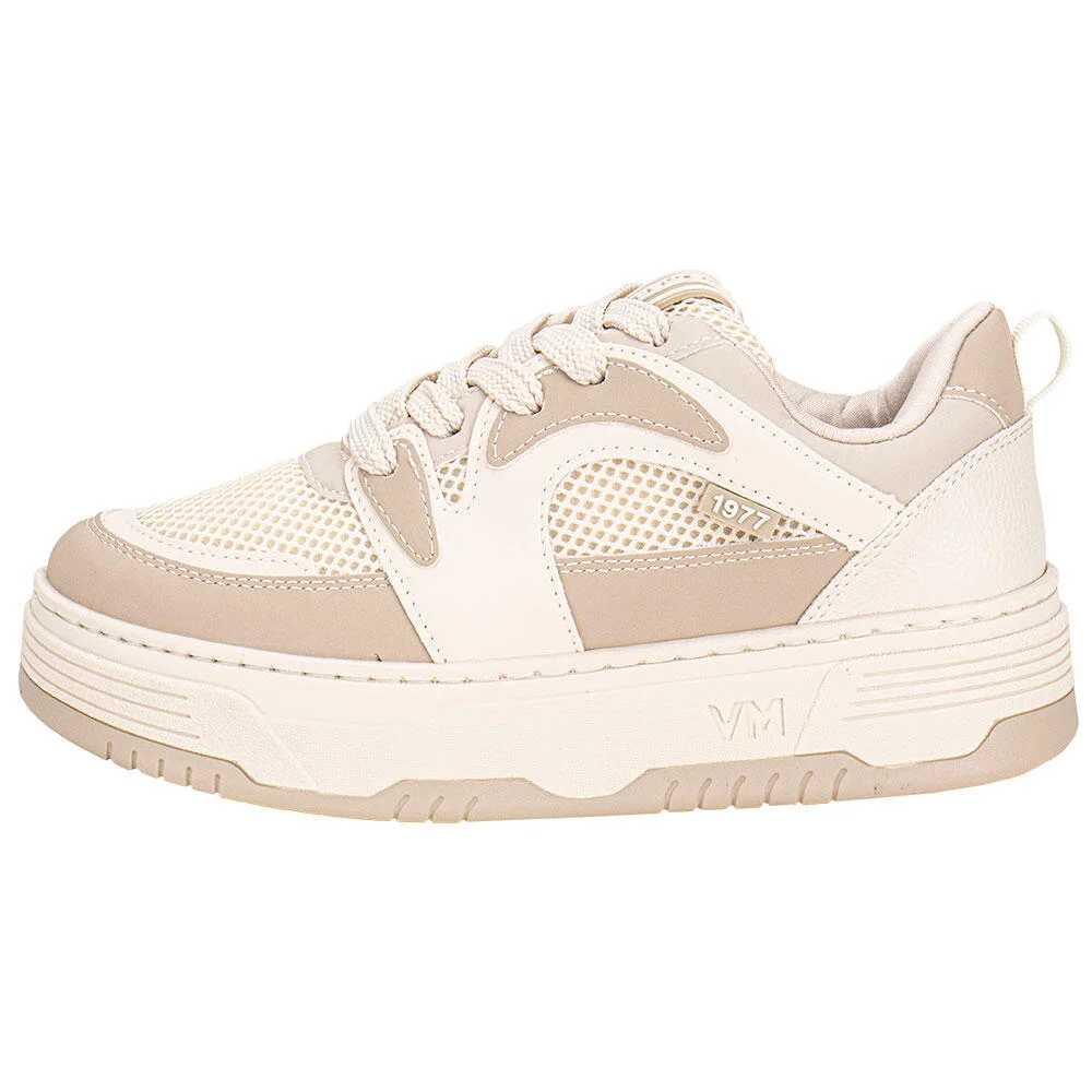 TÊNIS FEMININO CAUSAL VIA MARTE 225006 Bege 2