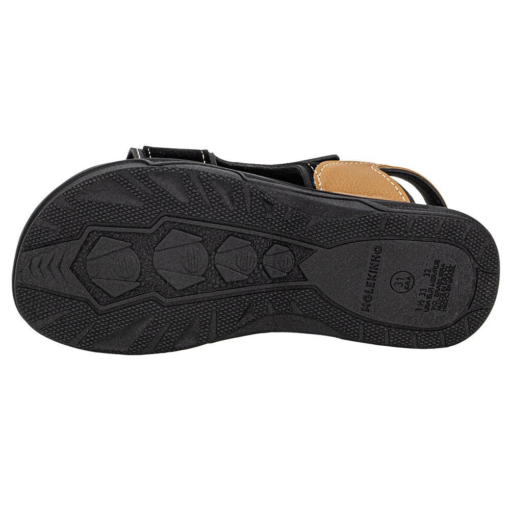 PAPETE INFANTIL MOLEKINHO 2402745 Preto/Bege 4