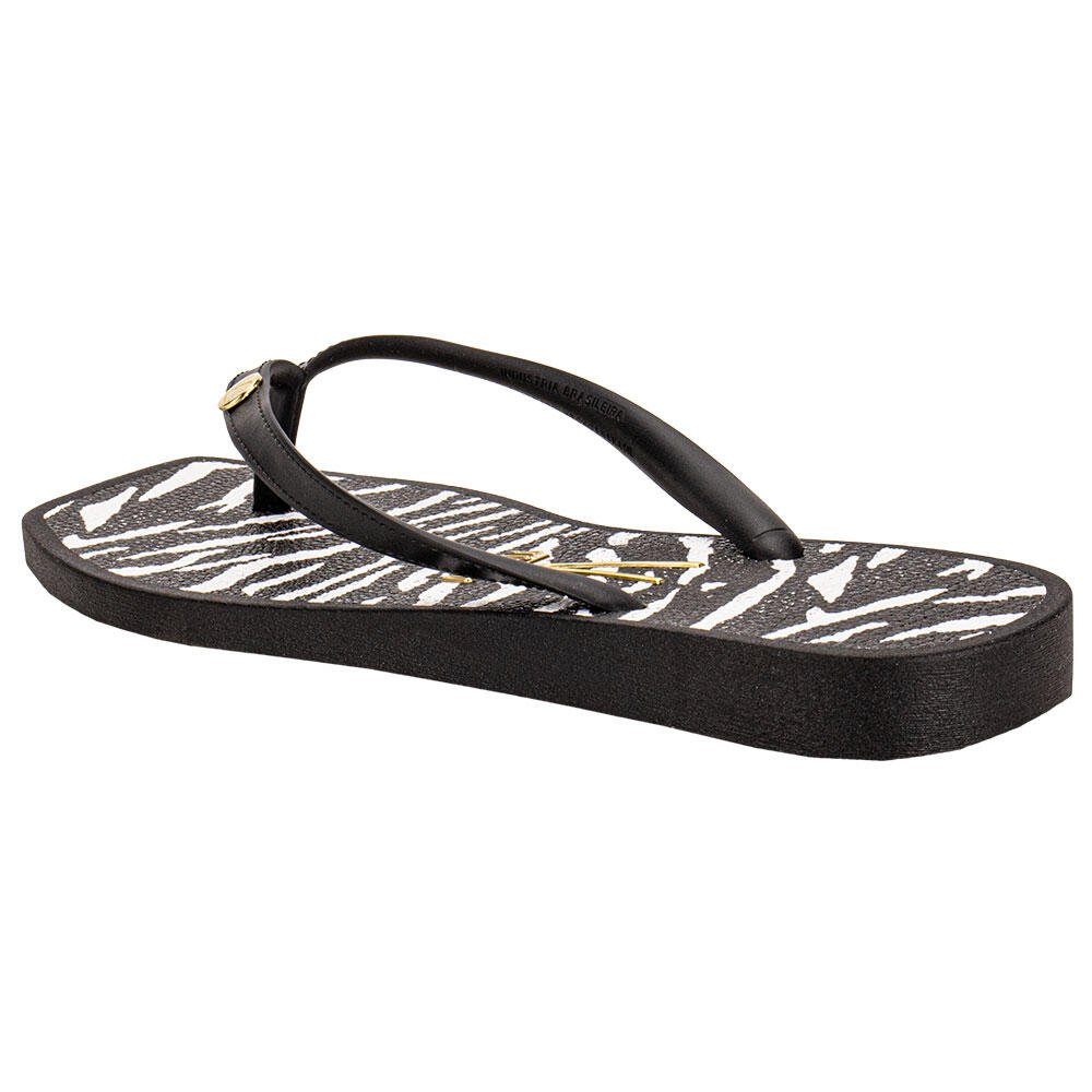 CHINELO FEMININO VIZZANO 6531100 Preto/Branco 4
