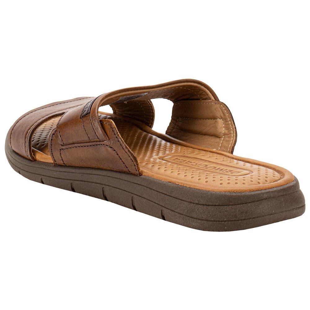 CHINELO MASCULINO SLIDE SOUL DEMOCRATA 015134 Caramelo 4