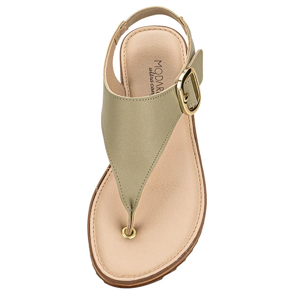 SANDÁLIA FEMININA FLAT MODARE 7141141 Verde 5