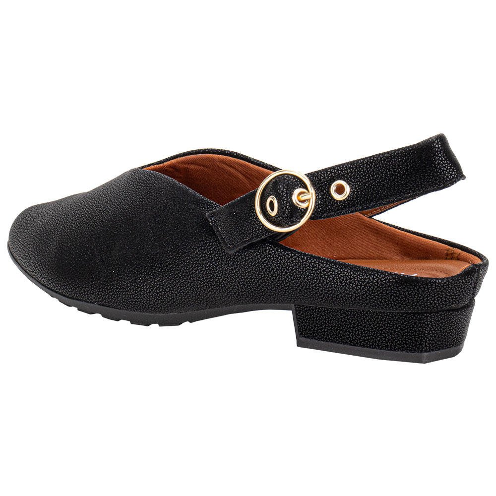 SAPATO FEMININO SALTO GROSSO PICCADILLY 265001 Preto 3