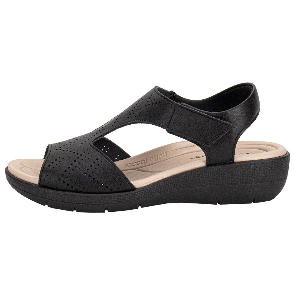 SANDÁLIA FEMININA ANABELA PICCADILLY 239030 Preto 2