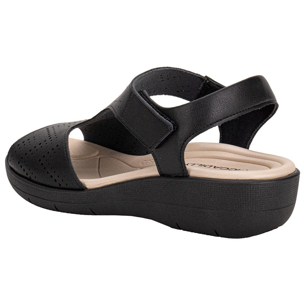 SANDÁLIA FEMININA ANABELA PICCADILLY 239030 Preto 3