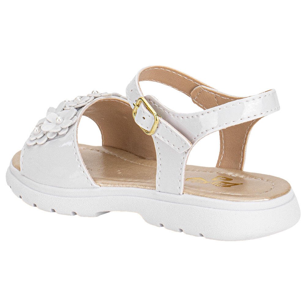 SANDÁLIA INFANTIL LILY KIDS 10175 Branco 3