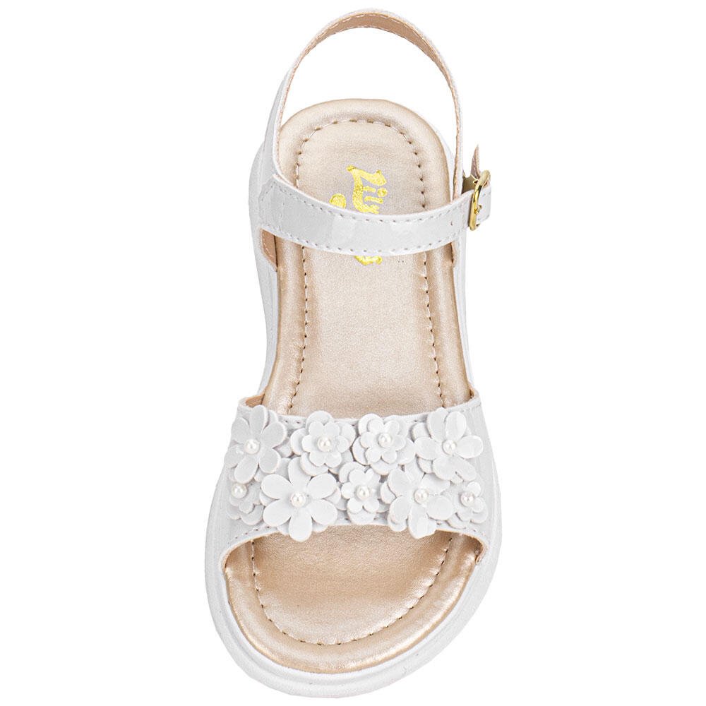 SANDÁLIA INFANTIL LILY KIDS 10175 Branco 5