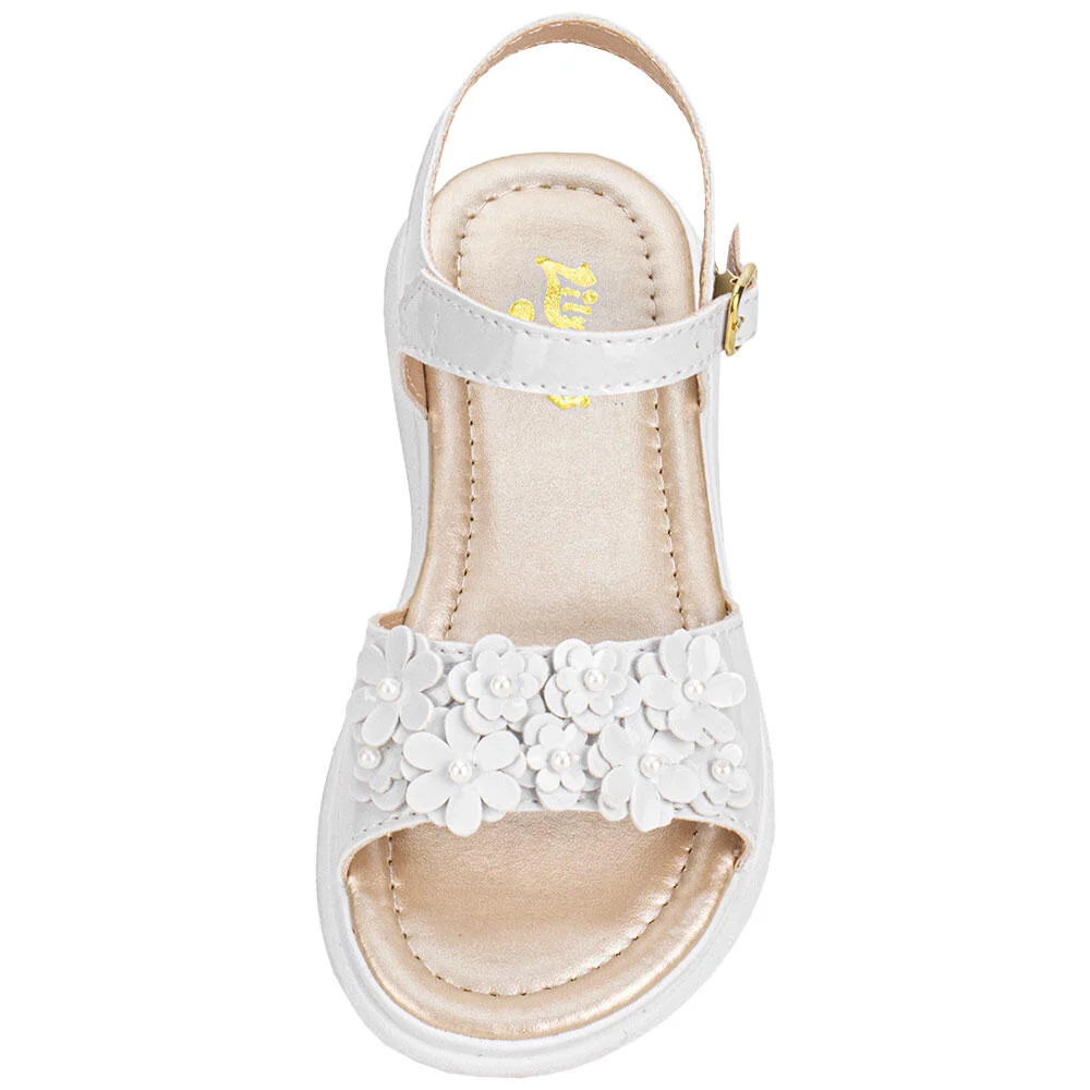 SANDÁLIA INFANTIL LILY KIDS 10175 Branco 5