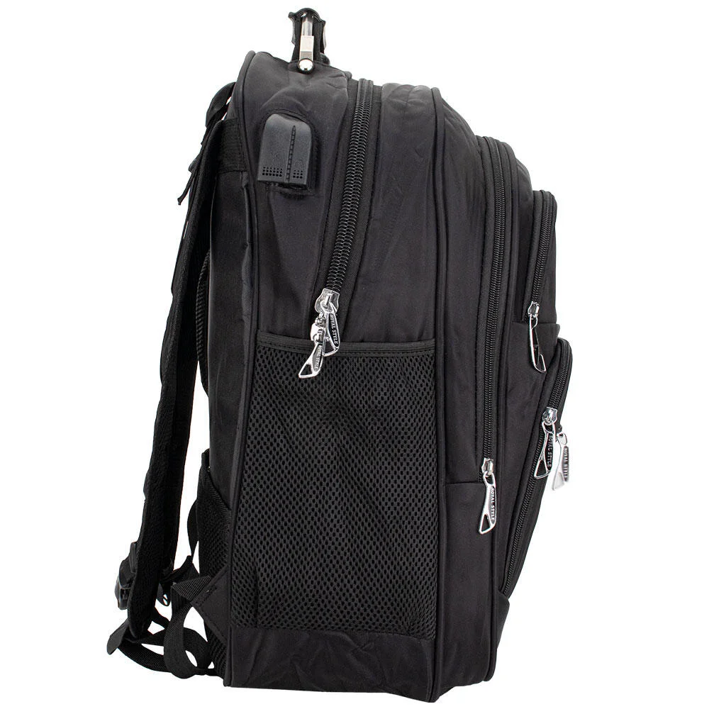 MOCHILA MASCULINA ROYAL STYLE 3545 Preto 3