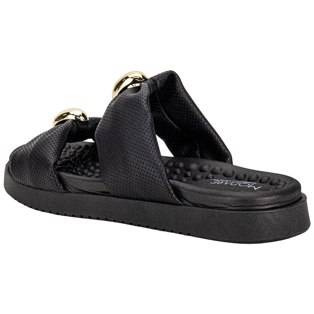 TAMANCO FEMININO FLAT MODARE 7178122 Preto 3