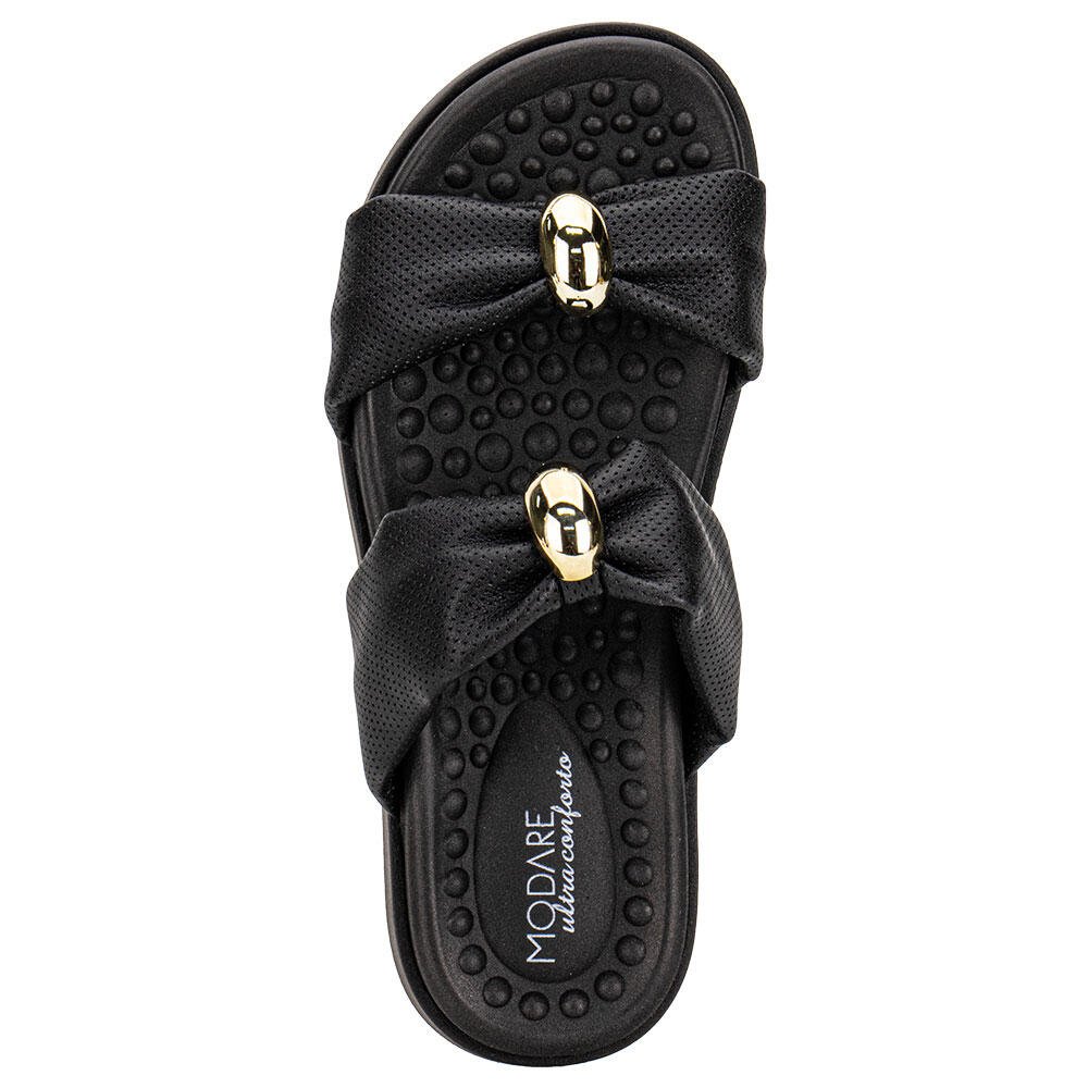 TAMANCO FEMININO FLAT MODARE 7178122 Preto 5