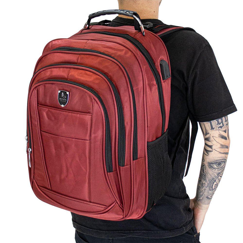 MOCHILA MASCULINA ROYAL STYLE R3515 Preto 2