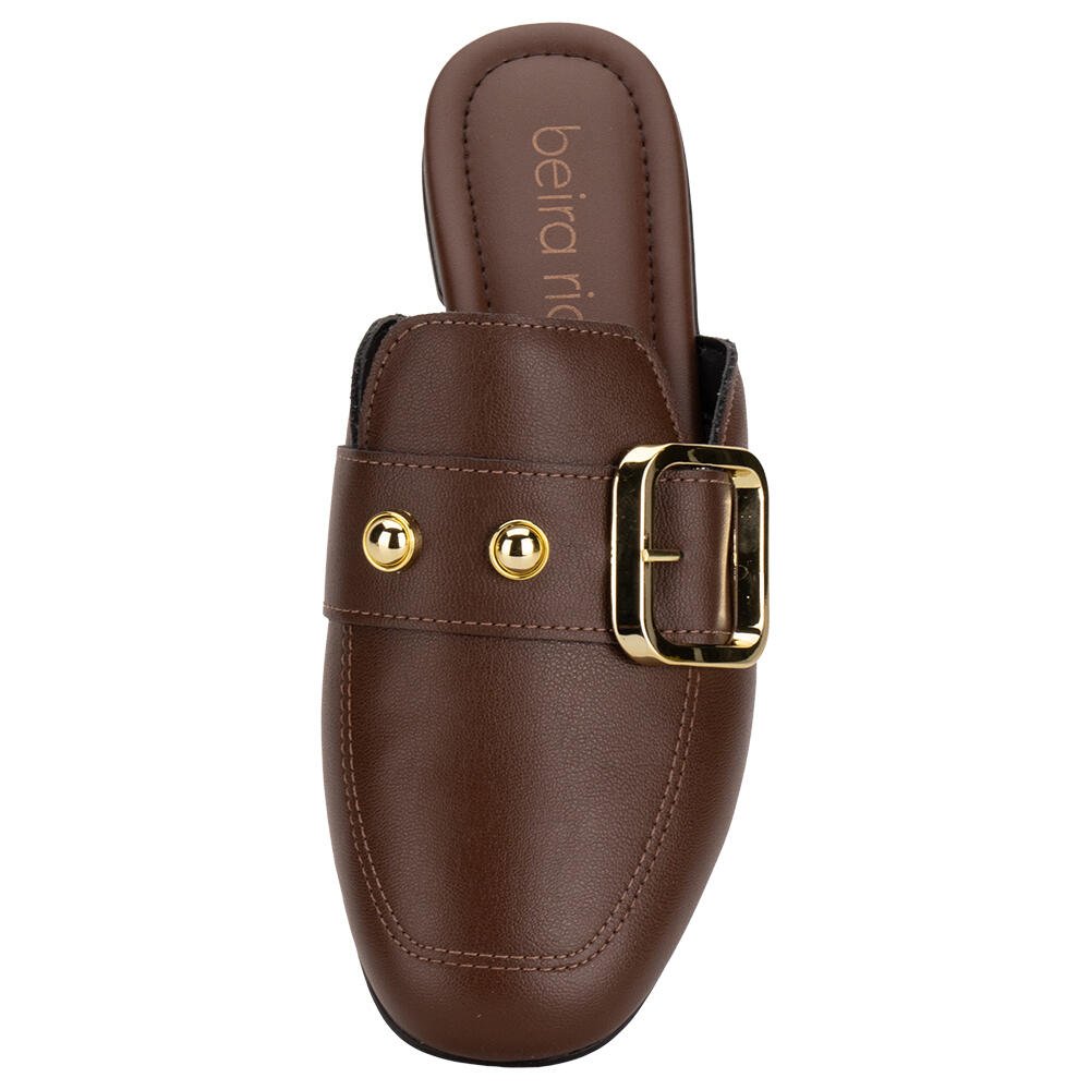 SAPATO FEMININO MULE BEIRA RIO 4323111 Café 5