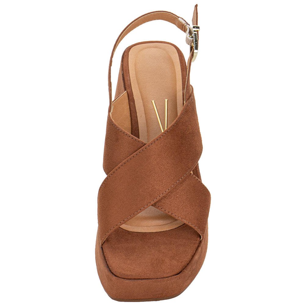 SANDÁLIA FEMININA ANABELA VIZZANO 6559101 Camel 5