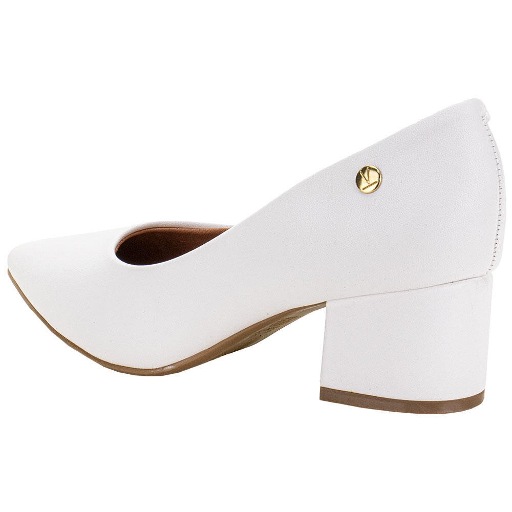 SAPATO FEMININO SALTO GROSSO VIZZANO 1220315 Branco 3