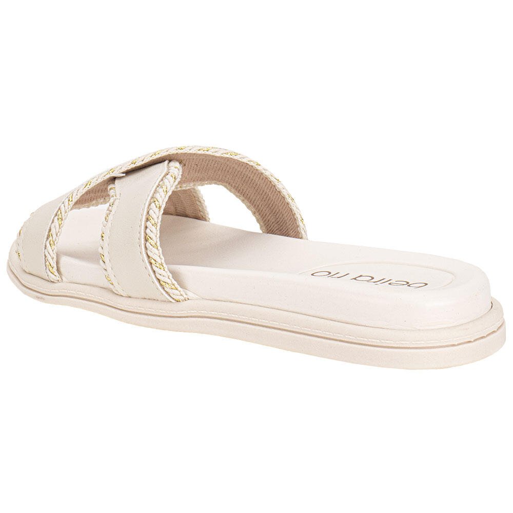 TAMANCO FEMININO FLAT BEIRA RIO 8488127 Marfim 3