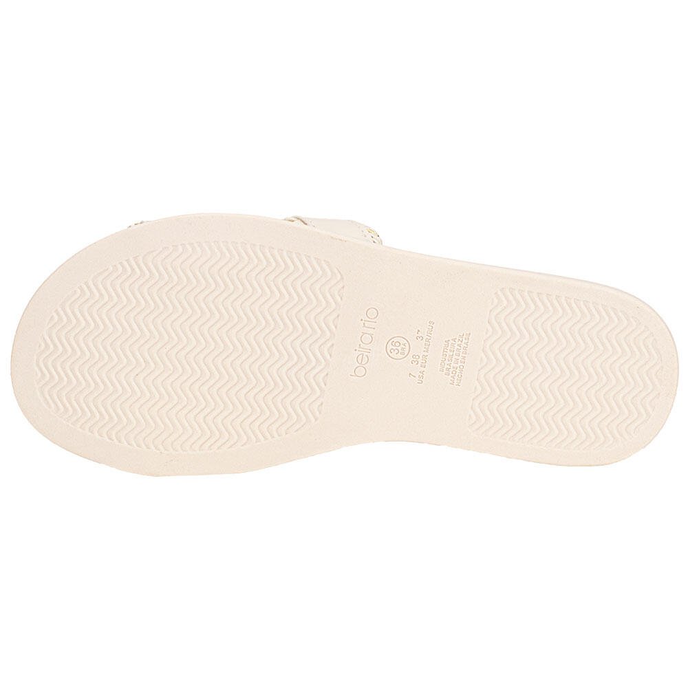 TAMANCO FEMININO FLAT BEIRA RIO 8488127 Marfim 4