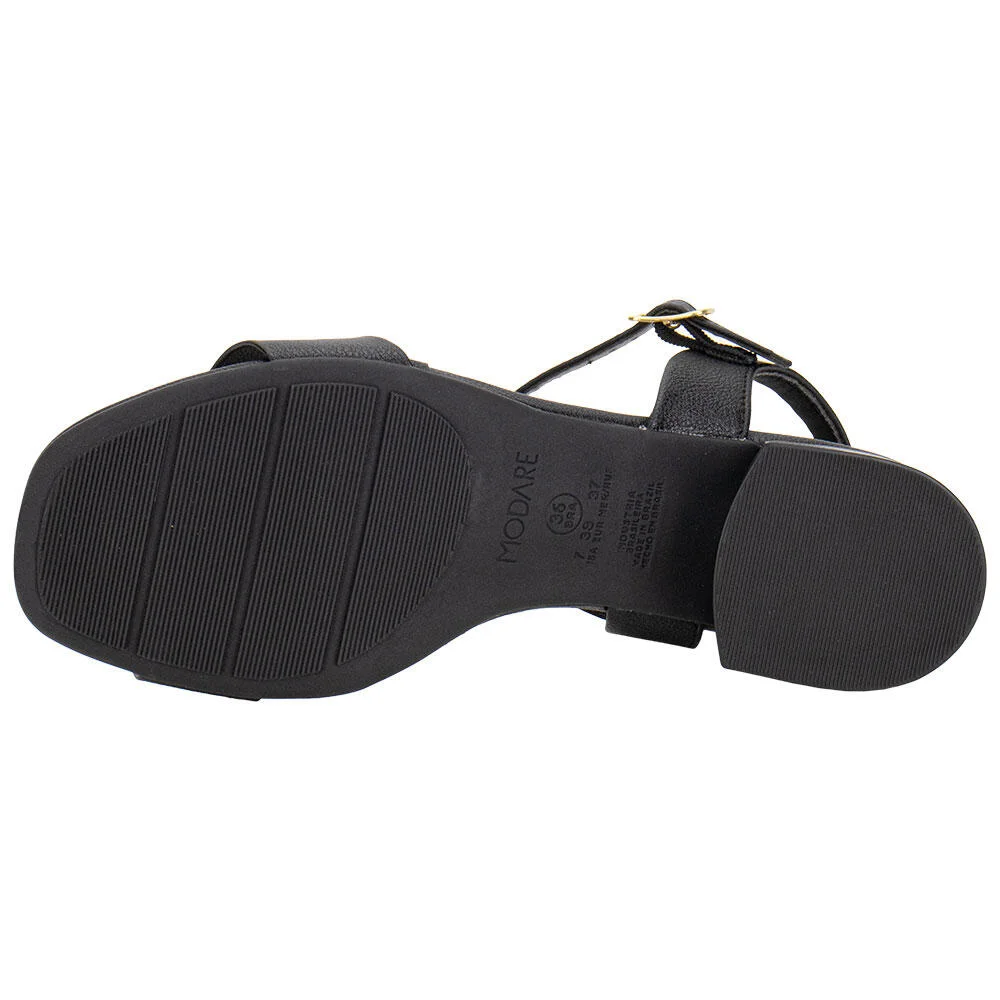 SANDÁLIA FEMININA SALTO GROSSO MODARE 7211101 Preto 4