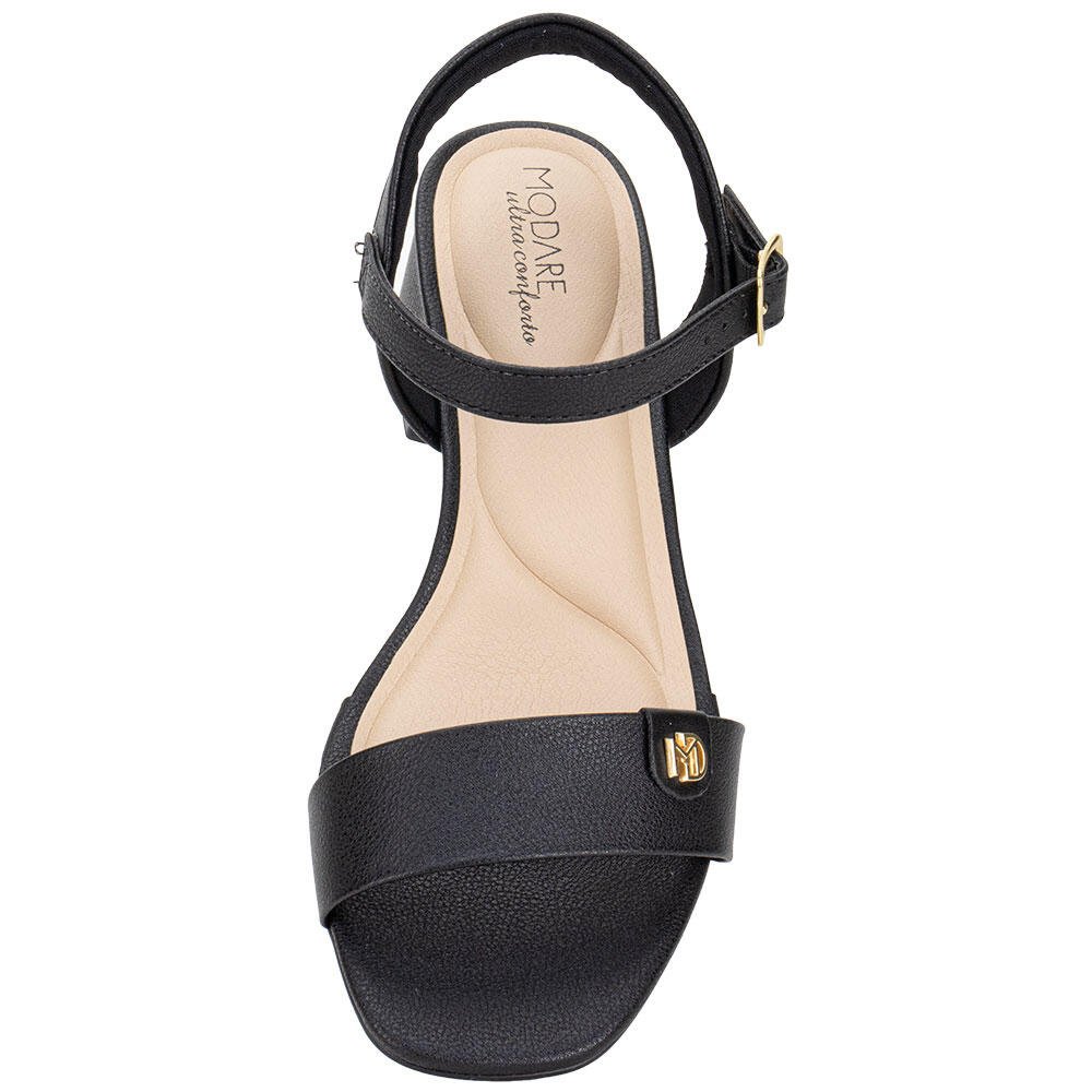 SANDÁLIA FEMININA SALTO GROSSO MODARE 7211101 Preto 5