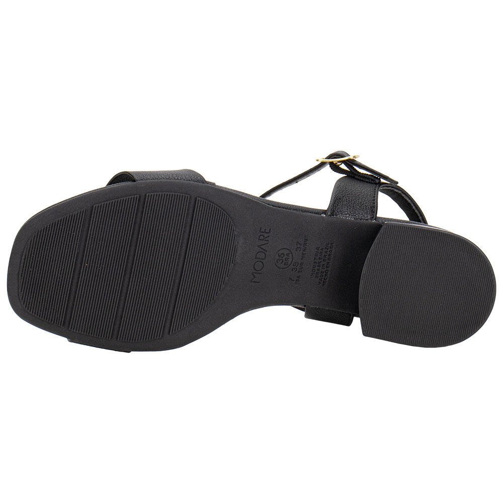 SANDÁLIA FEMININA SALTO GROSSO MODARE 7211101 Preto 4