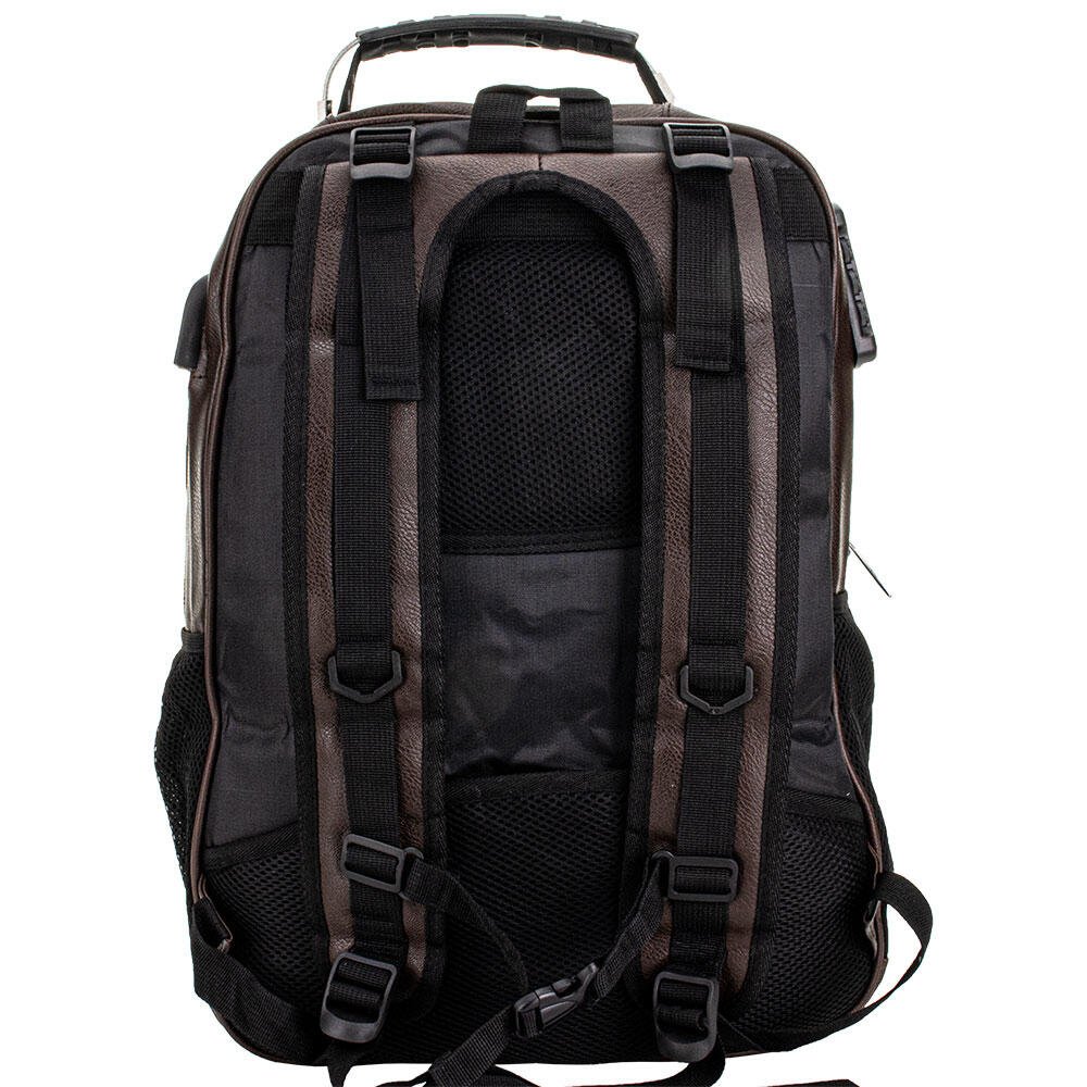 MOCHILA MASCULINA ROYAL STYLE R3502 Café 2
