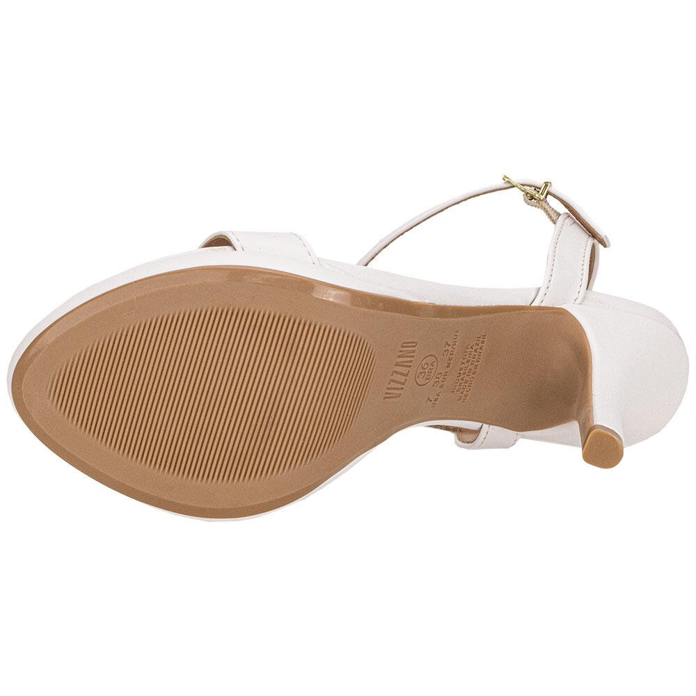 SANDÁLIA FEMININA SALTO FINO VIZZANO 62101019 Branco 3