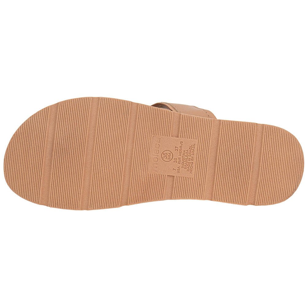 TAMANCO FEMININO FLAT MOLECA 5490125 Salmão 2