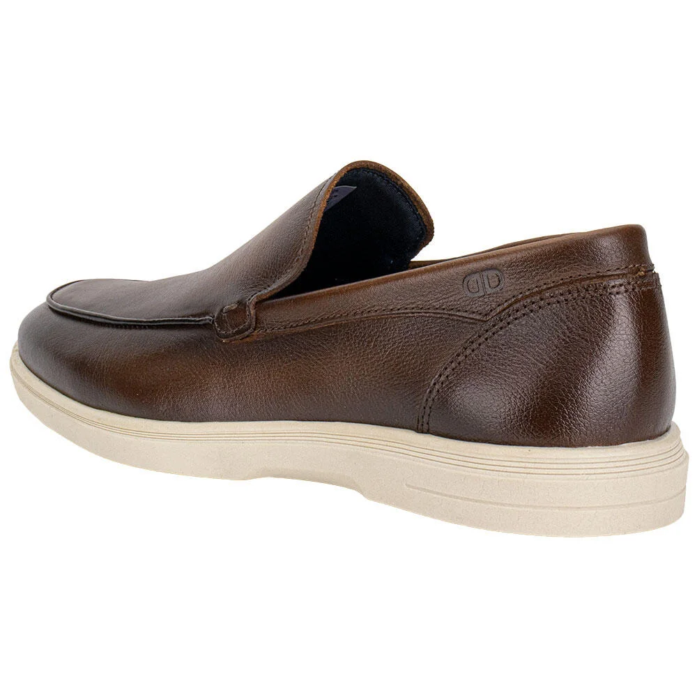 MOCASSIM MASCULINO TULUM DEMOCRATA 647101 Café 2