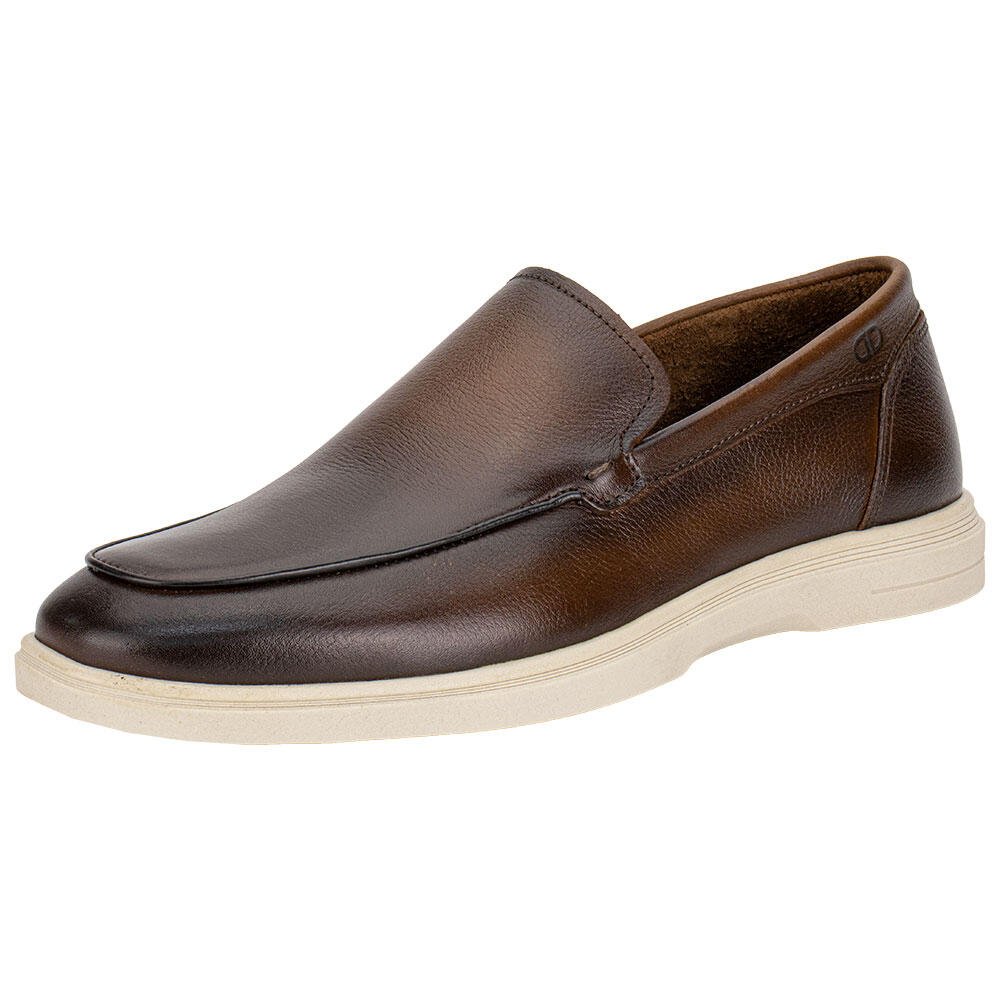 MOCASSIM MASCULINO TULUM DEMOCRATA 647101 Café 5