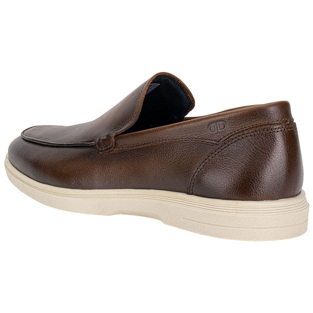 MOCASSIM MASCULINO TULUM DEMOCRATA 647101 Café 2