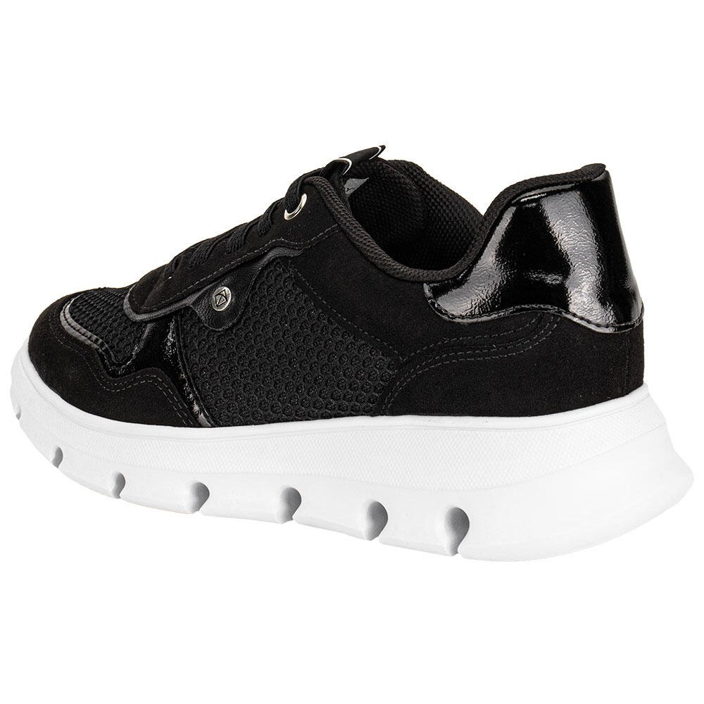 TÊNIS FEMININO CASUAL PICCADILLY 938001 Preto 3
