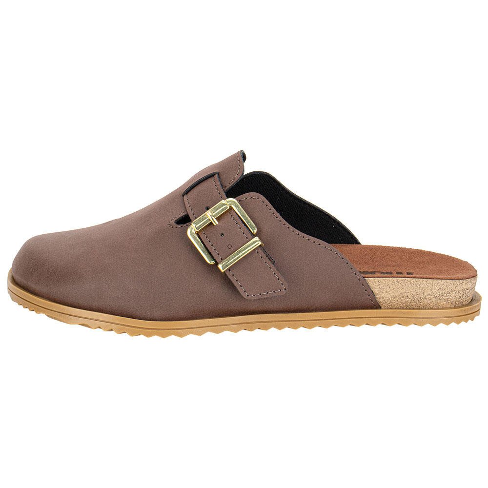 SAPATO FEMININO MULE MOLECA 5743209 Chocolate 2