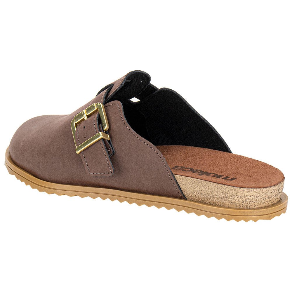 SAPATO FEMININO MULE MOLECA 5743209 Chocolate 3