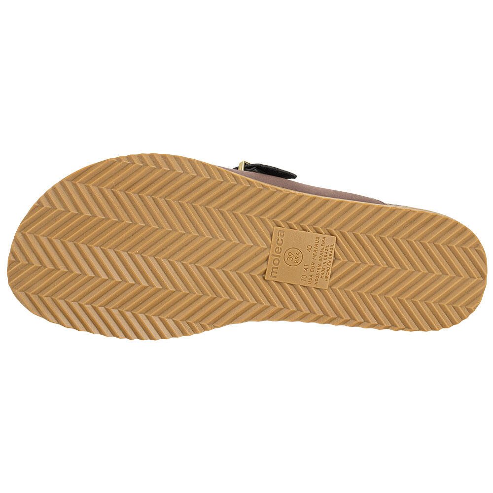 SAPATO FEMININO MULE MOLECA 5743209 Chocolate 4