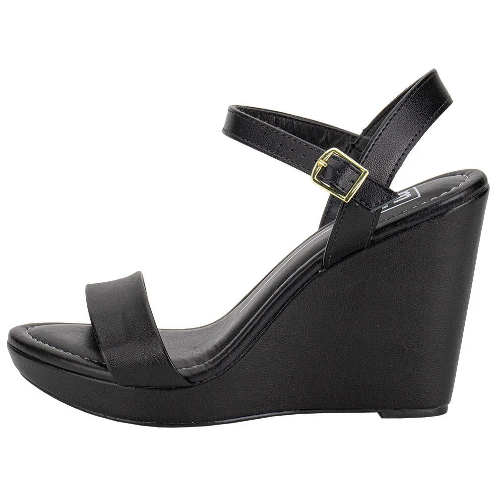 SANDÁLIA FEMININA ANABELA MOLECA 54111502 Preto 2