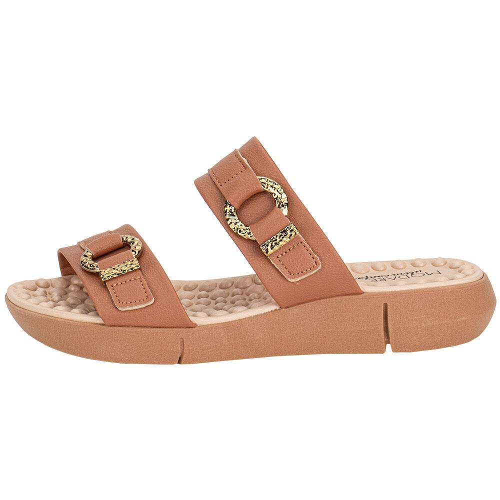 TAMANCO FEMININO FLAT MODARE 7142142 Camel 2