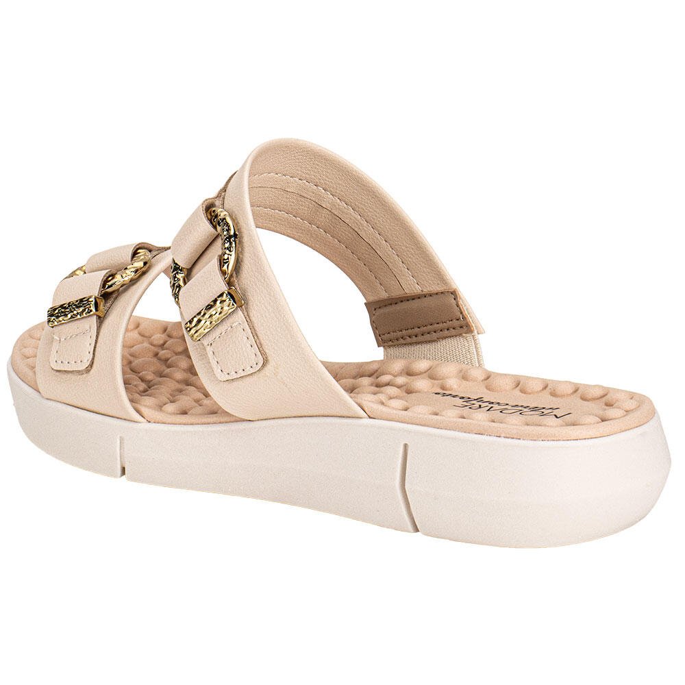 TAMANCO FEMININO FLAT MODARE 7142142 Marfim 3