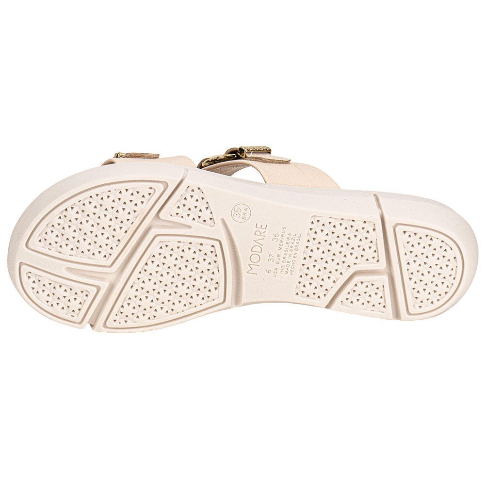 TAMANCO FEMININO FLAT MODARE 7142142 Marfim 4