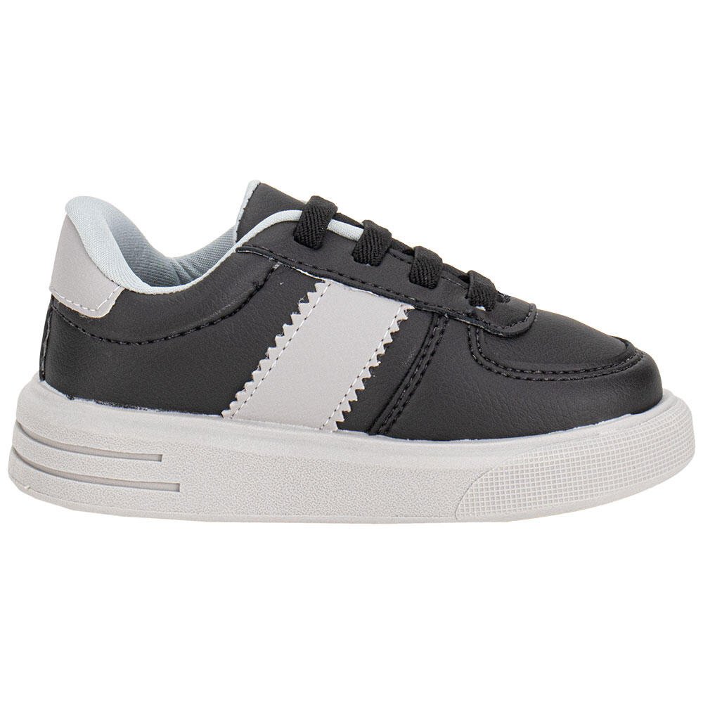 TÊNIS INFANTIL NILQI 23102 Preto/Cinza 5
