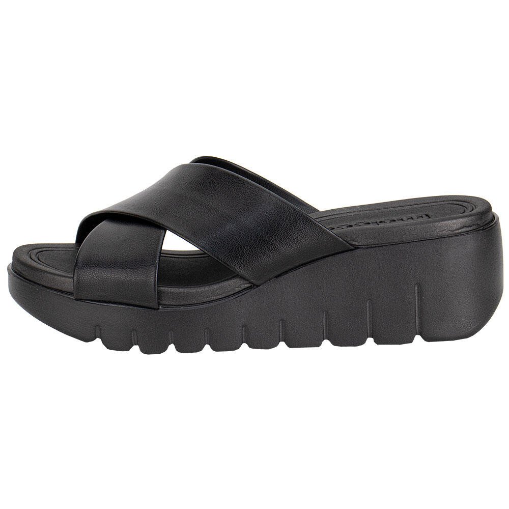 TAMANCO FEMININO ANABELA MOLECA 5536108 Preto 2