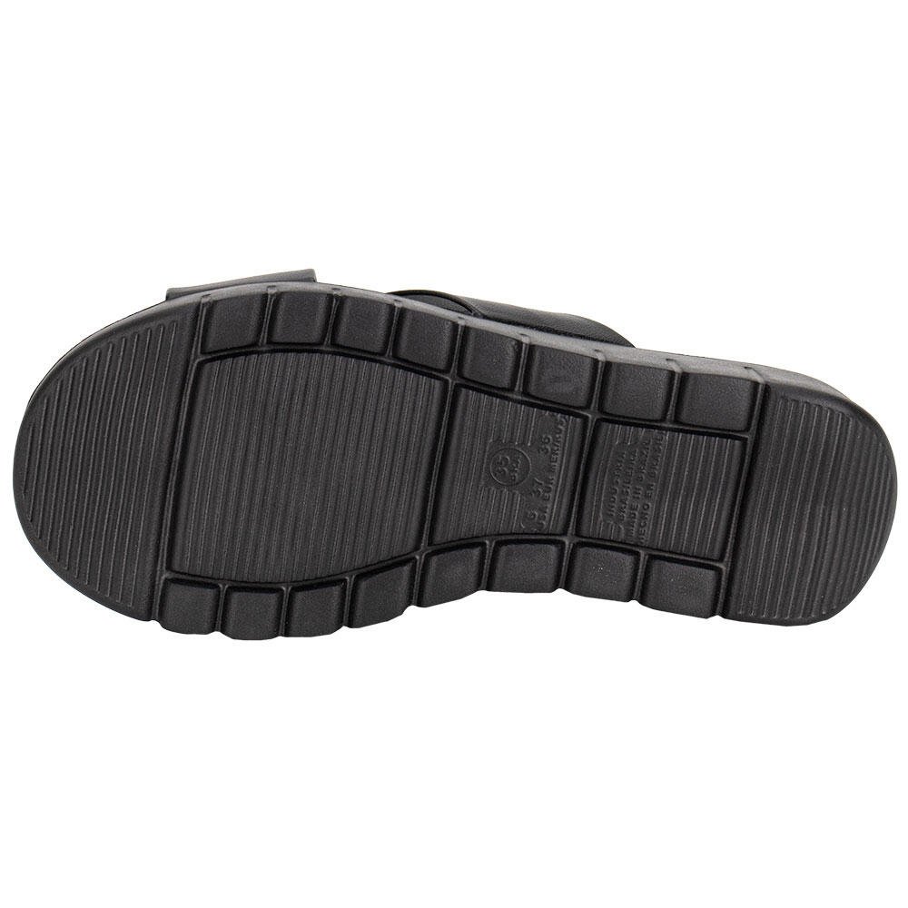 TAMANCO FEMININO ANABELA MOLECA 5536108 Preto 5