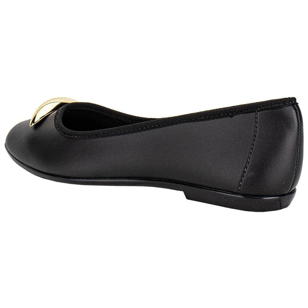 SAPATILHA FEMININA FLAT MOLECA 5729131 Preto 3