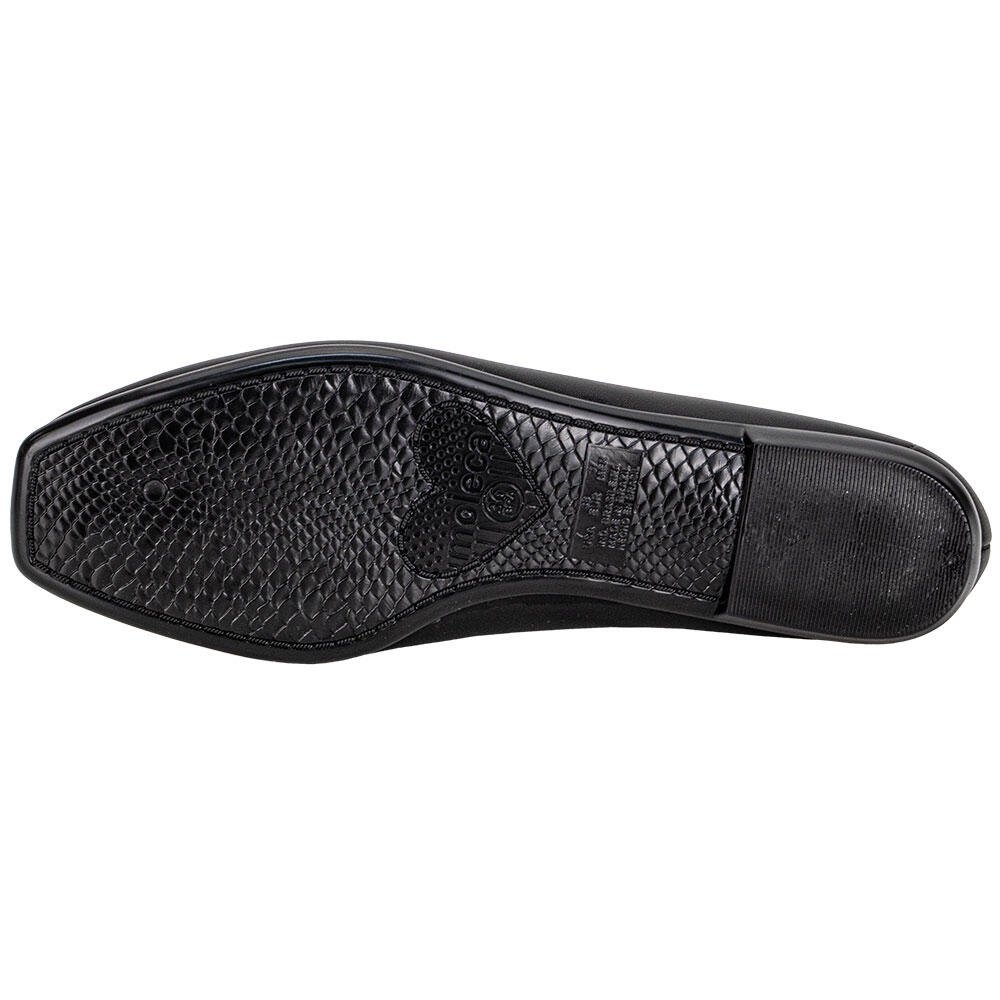 SAPATILHA FEMININA FLAT MOLECA 5729131 Preto 3