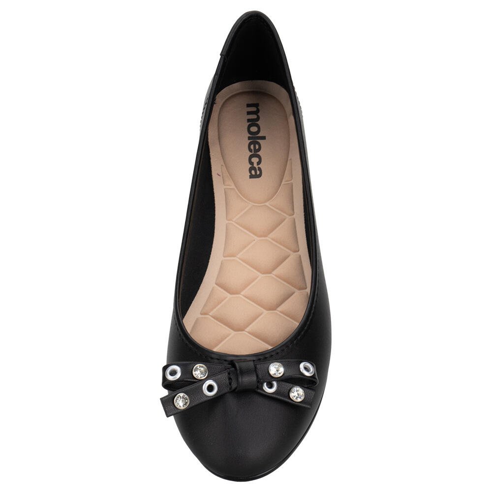 SAPATILHA FEMININA FLAT MOLECA 50271486 Preto 5
