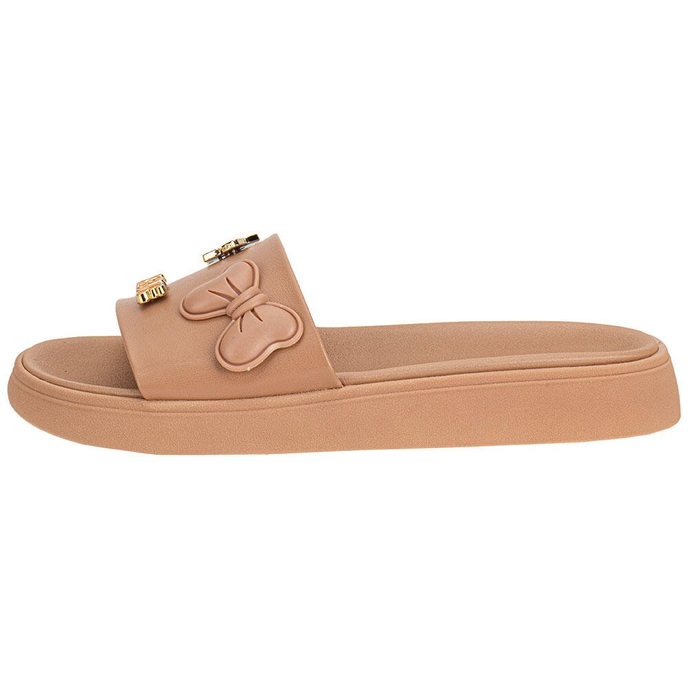 TAMANCO FEMININO FLAT MOLECA 5469151 Salmão 2