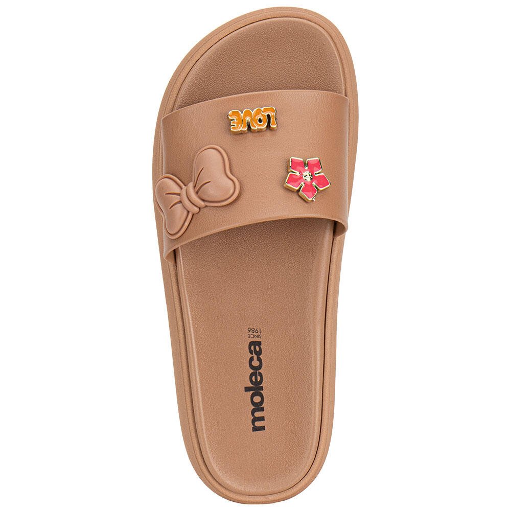 TAMANCO FEMININO FLAT MOLECA 5469151 Salmão 5