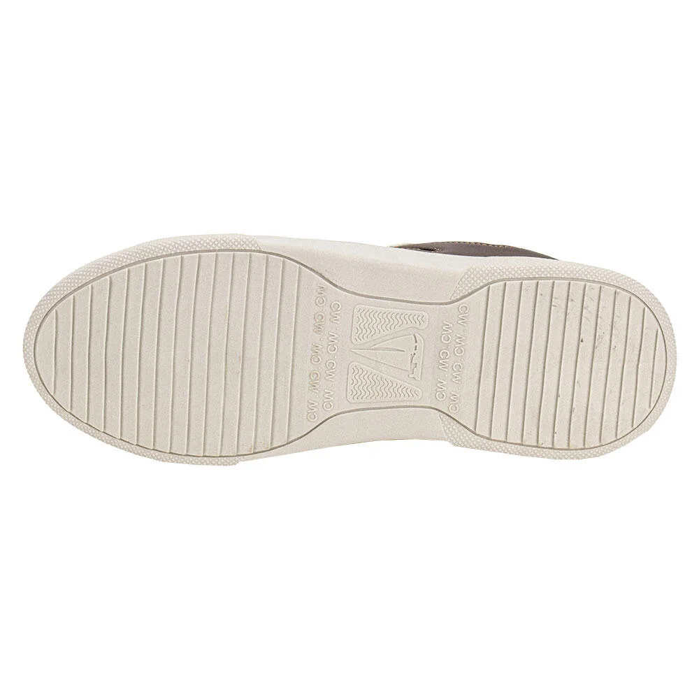 TÊNIS MASCULINO CASUAL CONFORT WAY 502404 Café/Bege 4