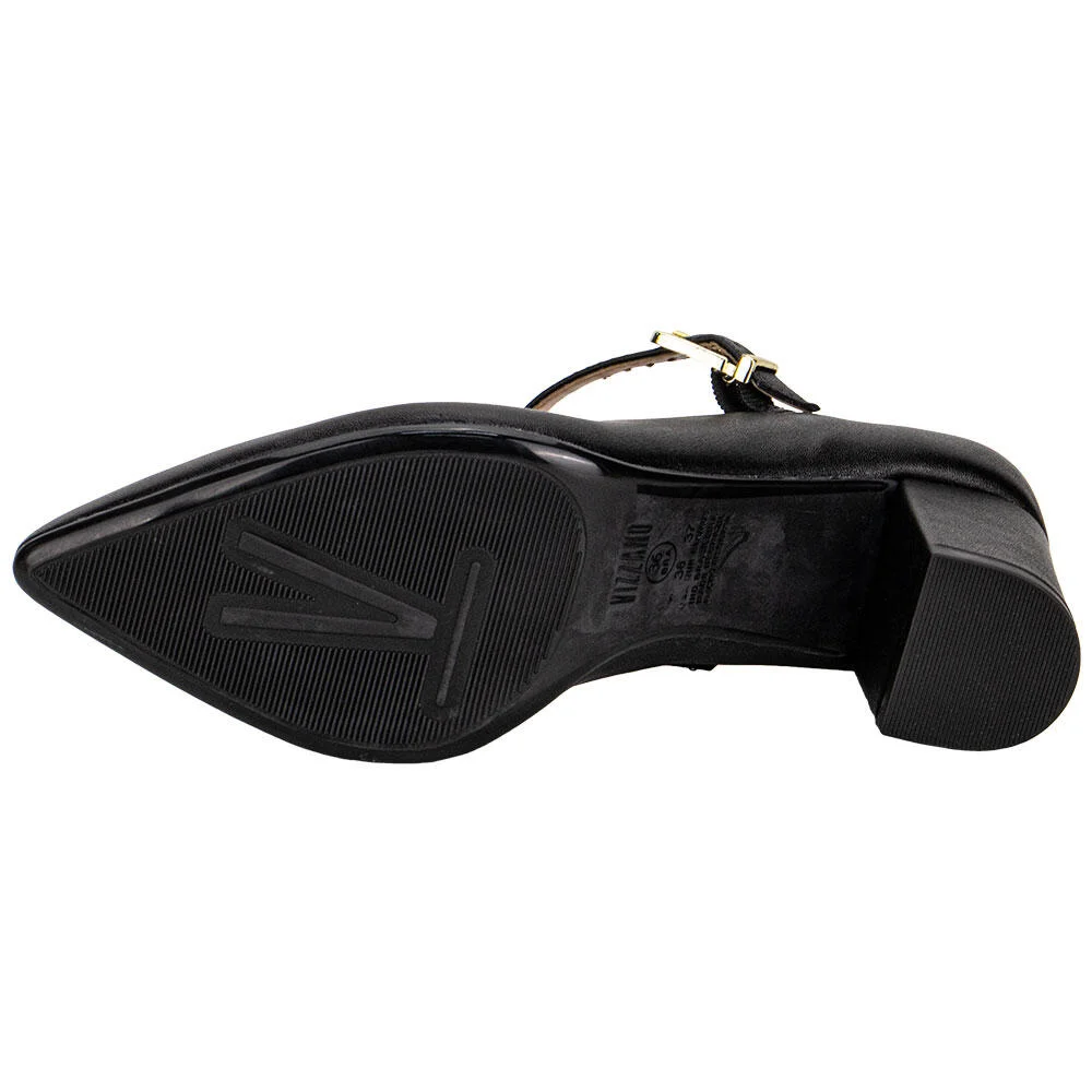 SAPATO FEMININO SALTO GROSSO VIZZANO 1290532 Preto 4
